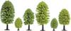 NOCH Hobby 26801 Baumpackung Laubwald 50 bis 90 mm 25 St.