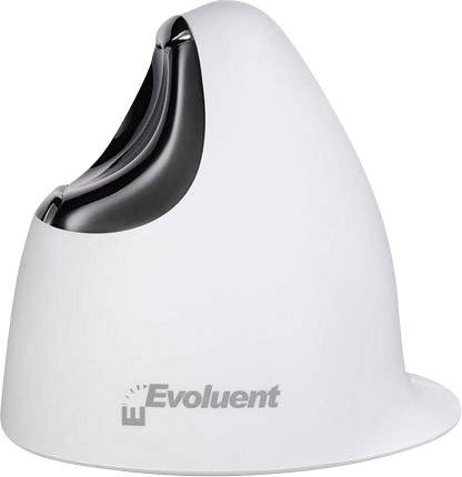 Vertikale Maus von Evoluent: ergonomisches Design zur Handgelenkunterstützung.