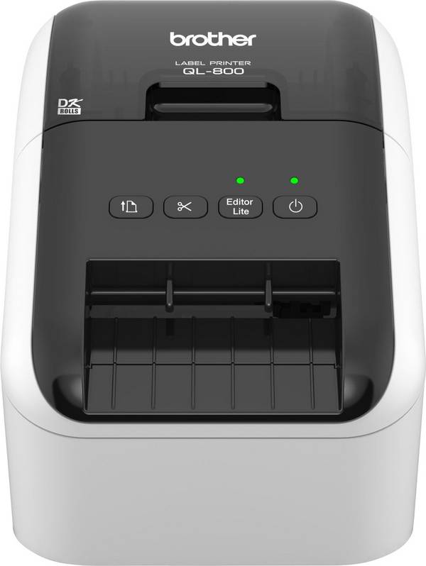 Brother QL-800 Etikettendrucker  Thermodirekt 300 x 300 dpi Etikettenbreite (max.): 62 mm
