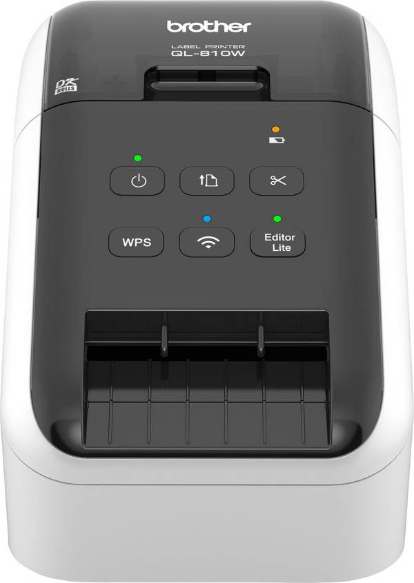 Brother P-Touch QL 810 W Etikettendrucker  Thermodirekt 300 x 300 dpi Etikettenbreite (max.): 62 mm WLAN
