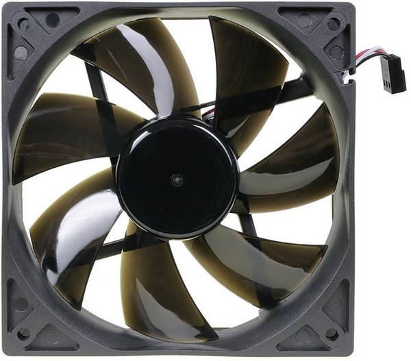 Noiseblocker BlackSilent Pro Fan PL1 - 120mm Gehäuse Gehäuselüfter