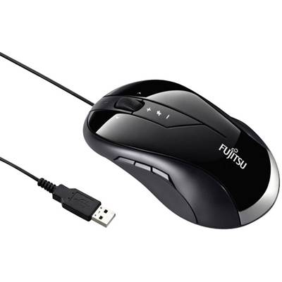 Fujitsu GL9000 USB-Maus Laser Schwarz kaufen
