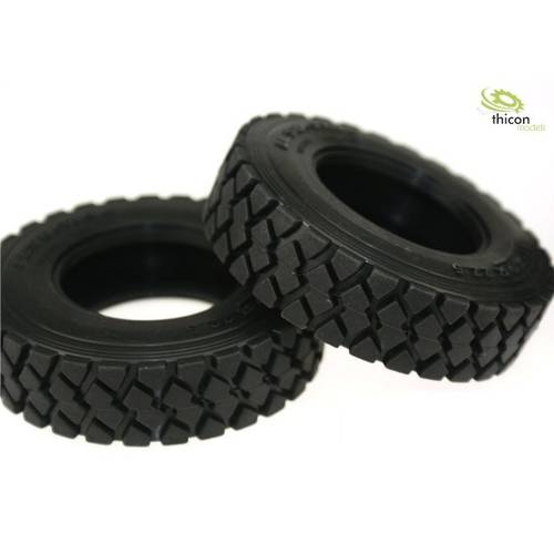 Thicon Models 1:14 LKW Reifen 25 mm Gelände 2 St.