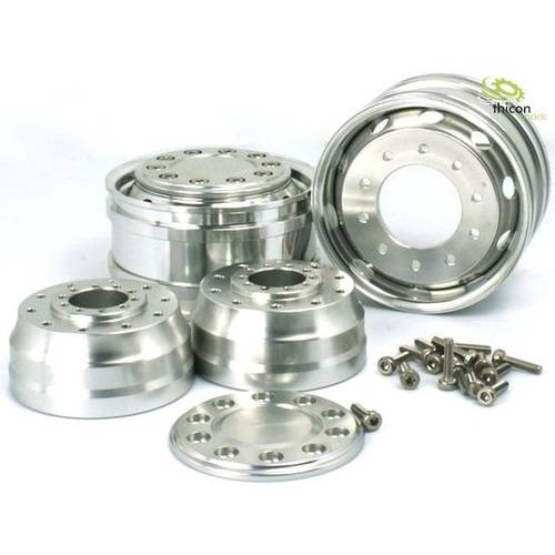 Thicon Models 50026 1:14 LKW Felgen Aluminium Euro-Optik Aluminium 2 St.