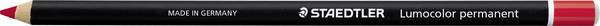 Trockenmarker Lumocolor glasochrom permanent rot