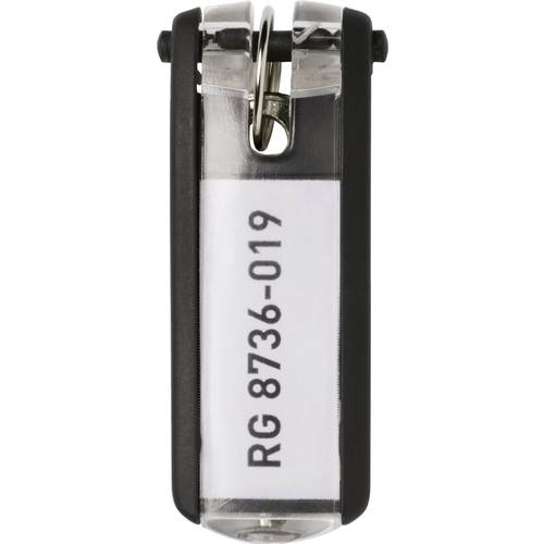 Thumbnail - Durable Schlüsselanhänger 195701 Key Clip - 1957 Schwarz 6 St.