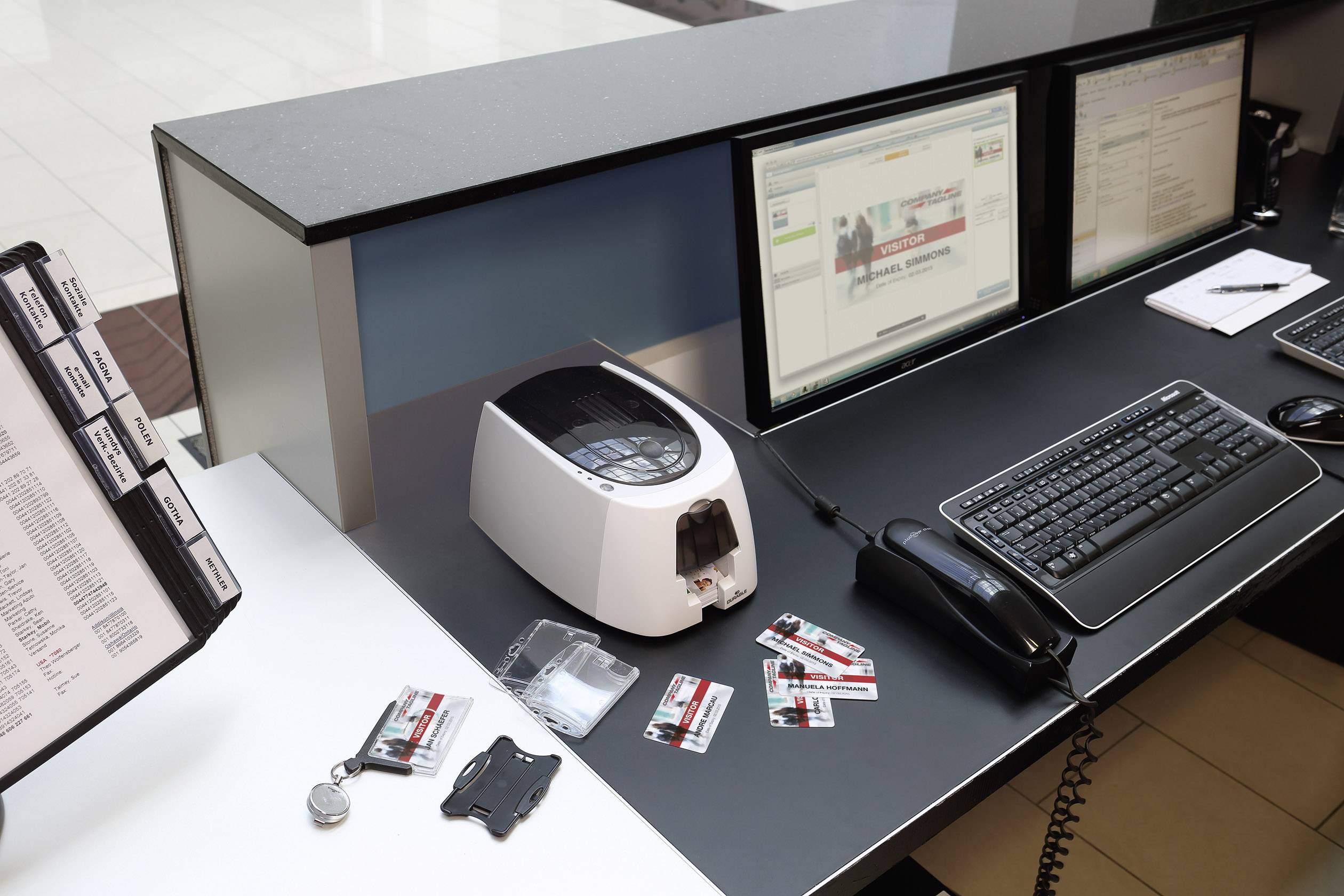Durable DURACARD ID 300 Thermosublimations-Kartendrucker Drucker-4