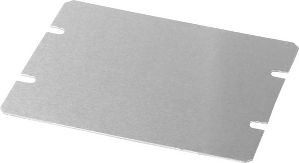 Hammond Electronics 1434-4535 Bodenblech (L x B x H) 114 x 89 x 1 mm Aluminium Natur 1 St.