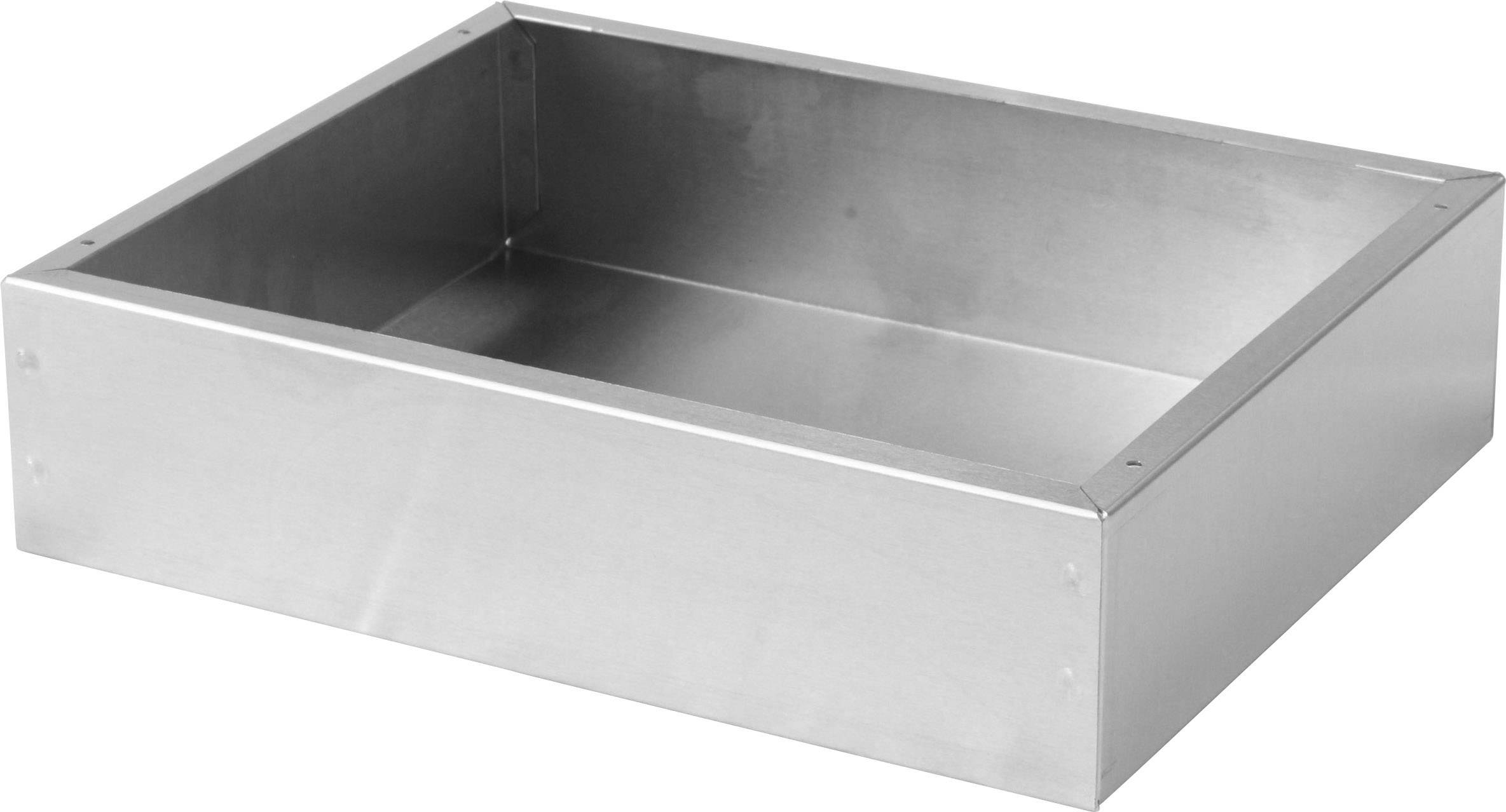 Hammond Electronics 1444-10825 1444-10825 Gehäuse-Chassis (L x B x H) 254 x 203 x 64 mm Aluminium Natur 1 St.