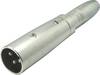 Kash XLR-Adapter XLR-Stecker - Klinkenbuchse 6.35 mm Mono Polzahl:3 1 St.