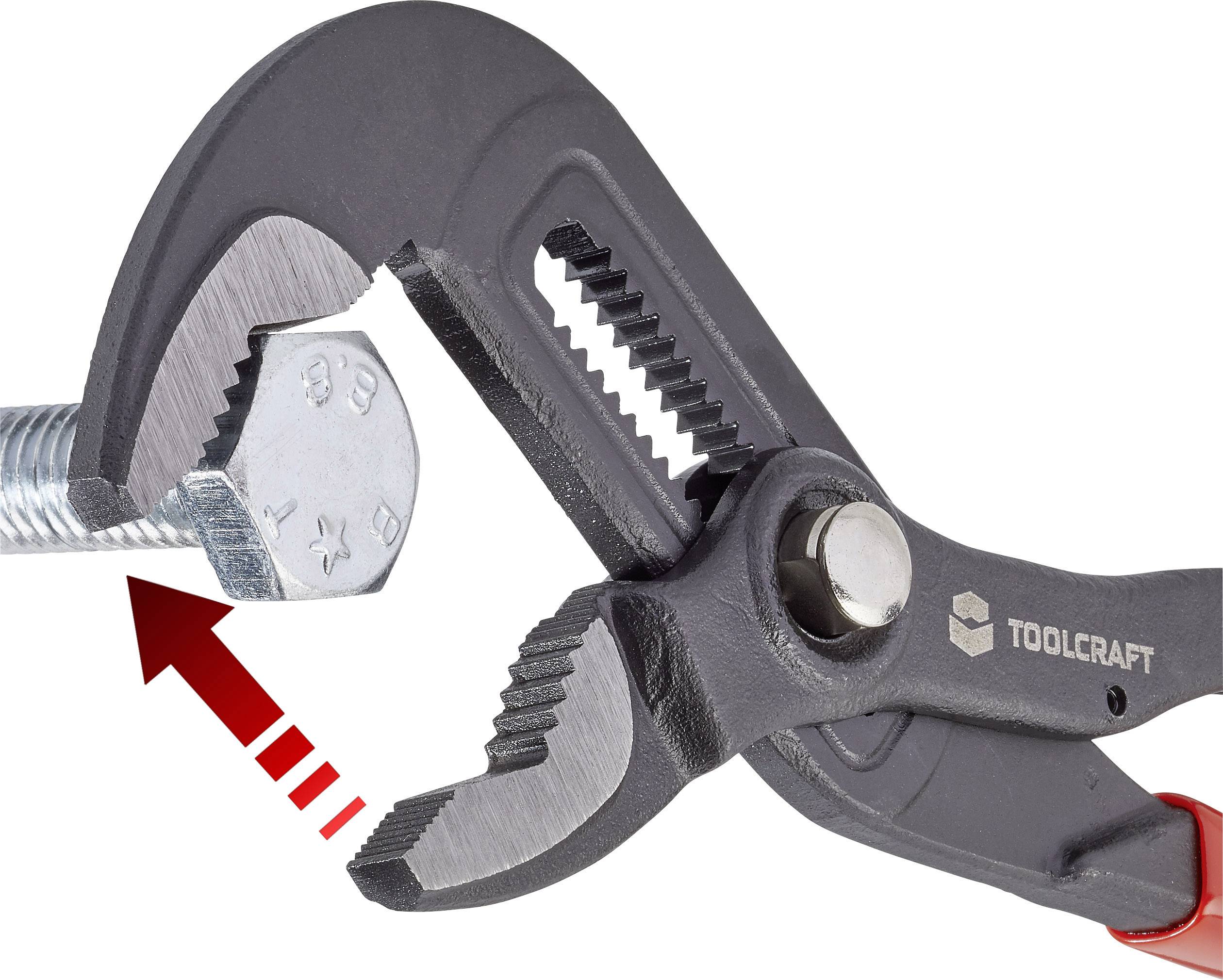 TOOLCRAFT TO-7429941 Wasserpumpenzange Schlüsselweite (metrisch) 36 mm 180 mm-5