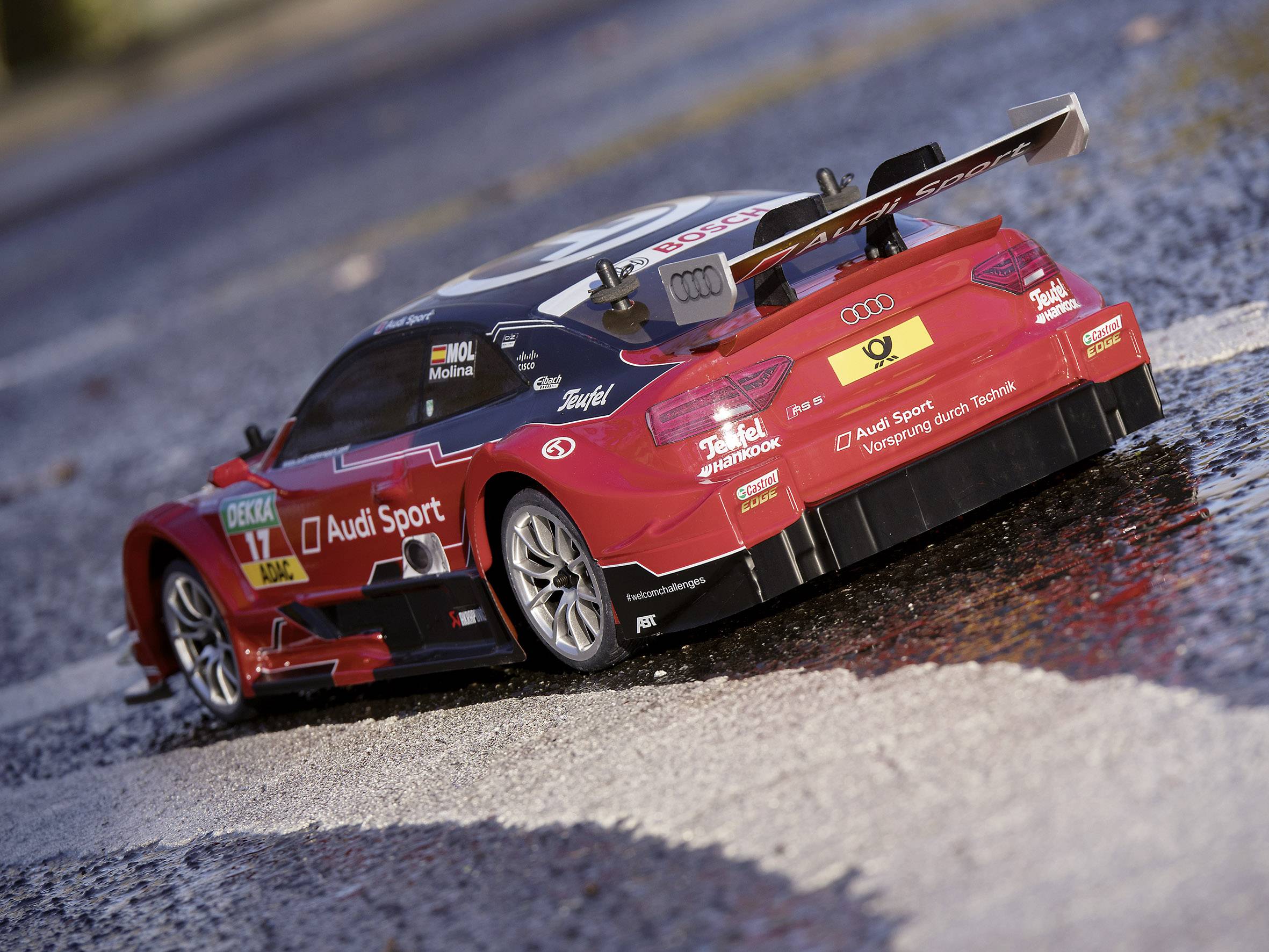 Reely TC-04 Tourenwagen Audi RS5 Brushed 1:10 RC Modellauto Elektro Straßenmodell Allradantrieb (4WD) RtR 2,4 GHz-4