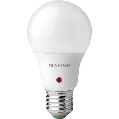 Megaman MM48532 LED EEK G (A - G) E27 Glühlampenform 8.8 W = 60 W Warmweiß (Ø x L) 60 mm x 117 mm inkl. Tageslichtsensor