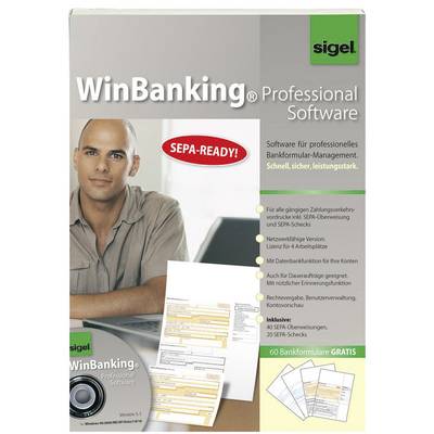 Sigel Software WinBanking Professional DIN A4 Anzahl der Blätter: 60 SW235