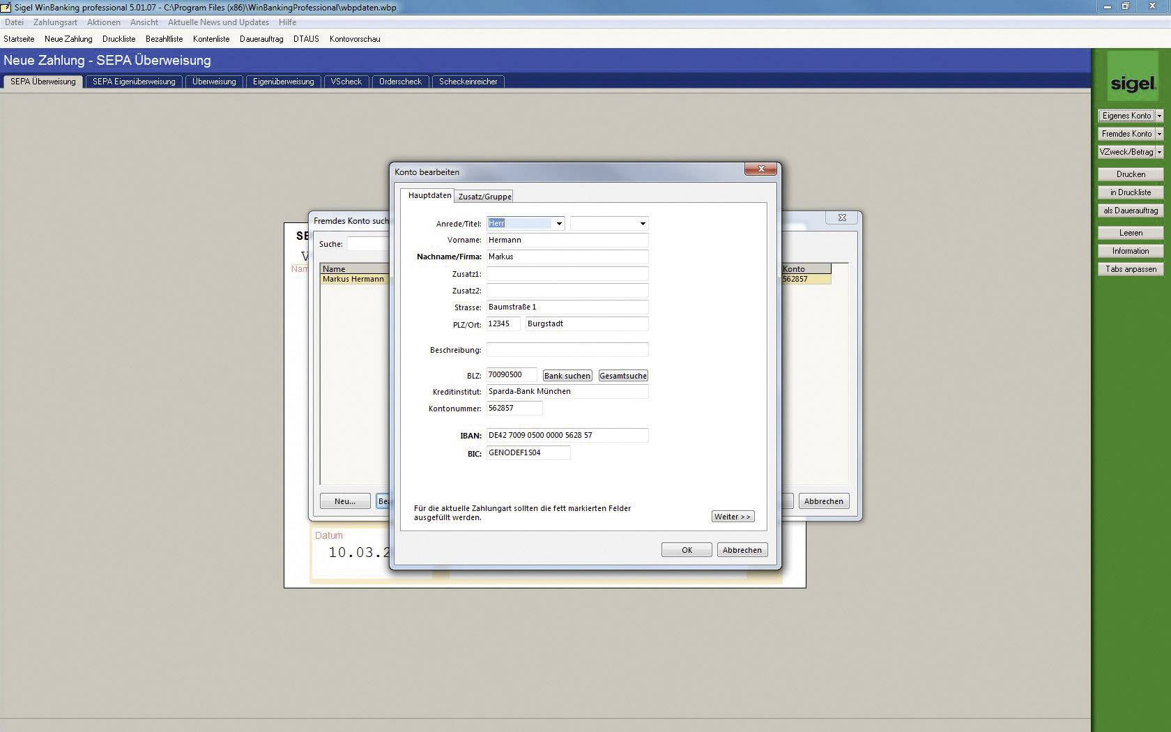 Sigel Software WinBanking Professional DIN A4 Anzahl der Blätter: 60 SW235-4