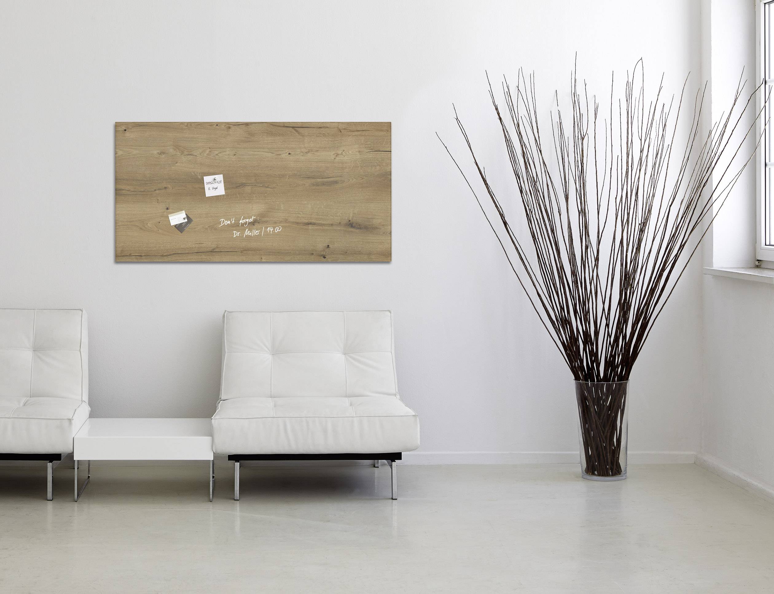 Magnetboard Artverum 910x460x15 Natural-Wood-4
