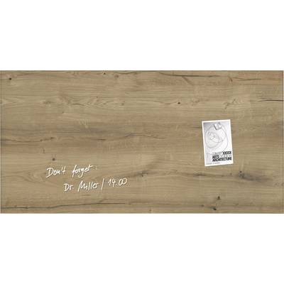 Magnetboard Artverum 910x460x15 Natural-Wood-0