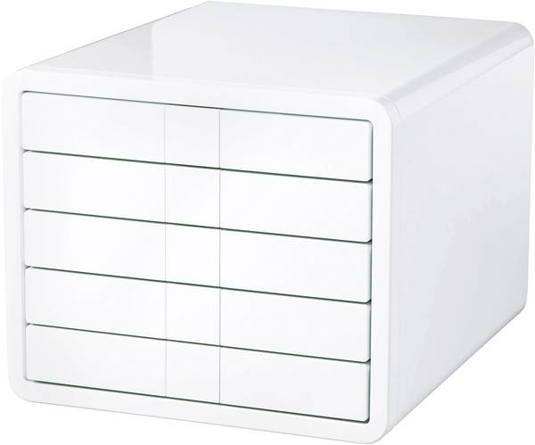HAN Schubladenbox i-BOX 1551-12 Weiß DIN A4, DIN C4 Anzahl der Schubfächer: 5