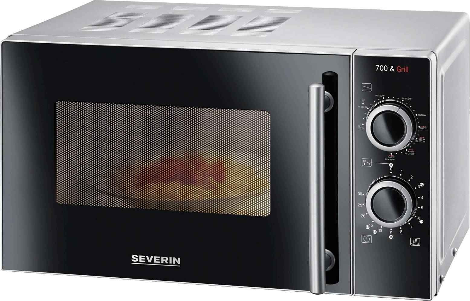 Severin MW 7875 Mikrowelle Silber Schwarz 700 W Severin MW 7874 Mikrowelle mit Grill ab € 76,62 (2020