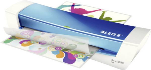 Leitz iLAM Home Office Laminiergerät A4, Blau Metallic