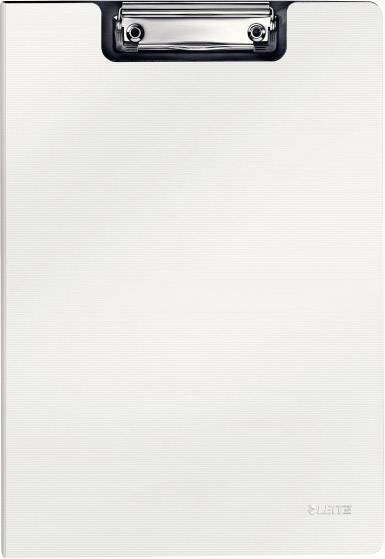 LEITZ Klemmbrett-Mappe Solid, DIN A4, Polyfoam, weiß (80396211)-0
