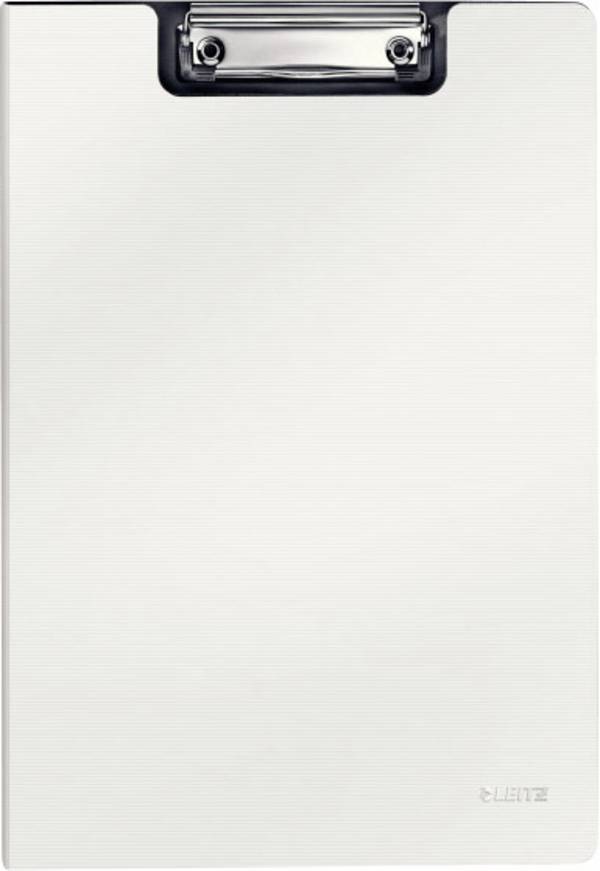 LEITZ Klemmbrett-Mappe Solid, DIN A4, Polyfoam, weiß (80396211)