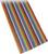 Buntes Regenbogenpapier, bestehend aus mehreren parallel verlaufenden Streifen in Regenbogenfarben, diagonal von oben links nach unten rechts im Bild angeordnet.