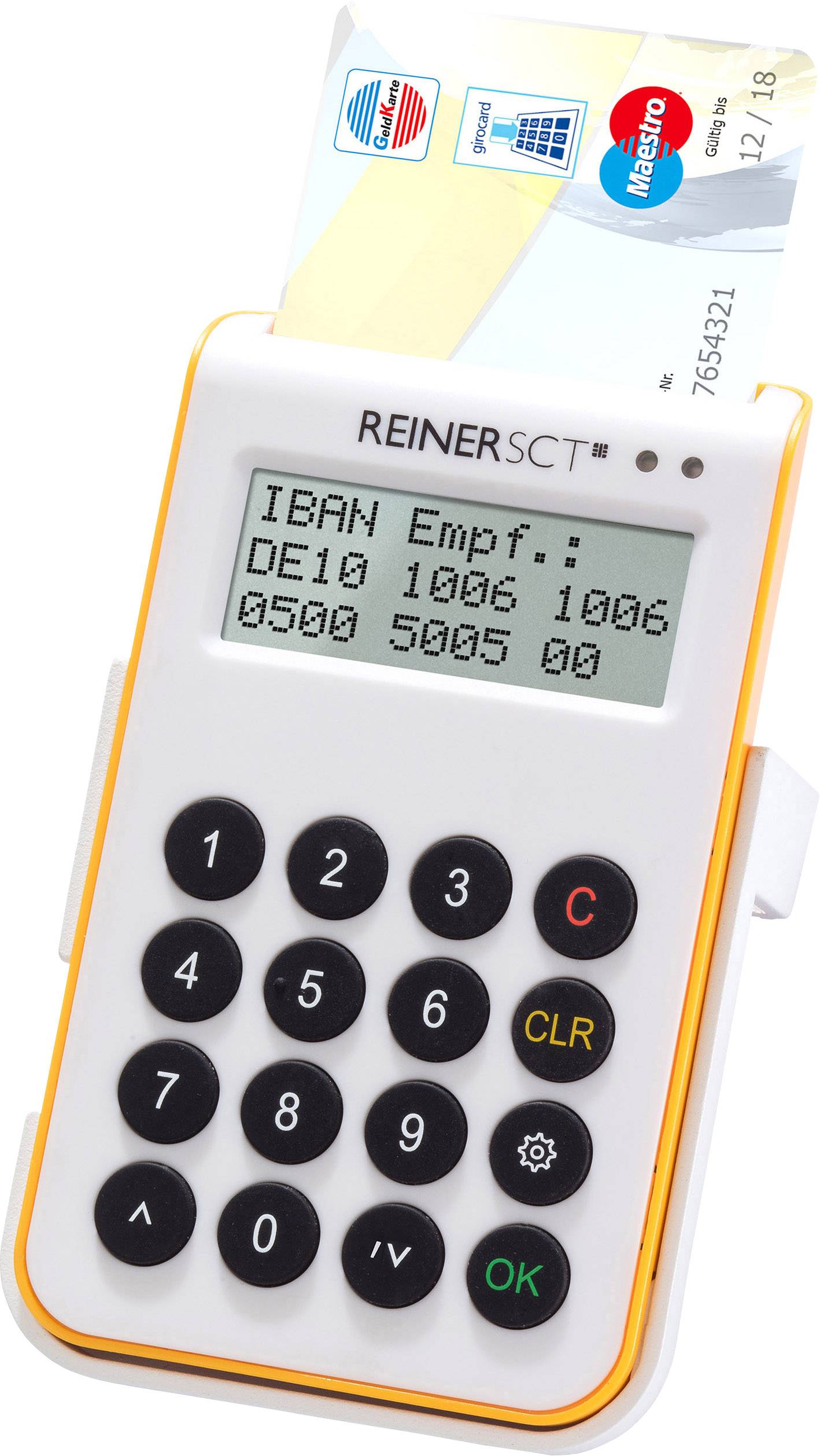 REINER SCT REINERSCT cyberJack one Chipkartenleser und TAN-Generator fuer sicheres Online-Banking mi