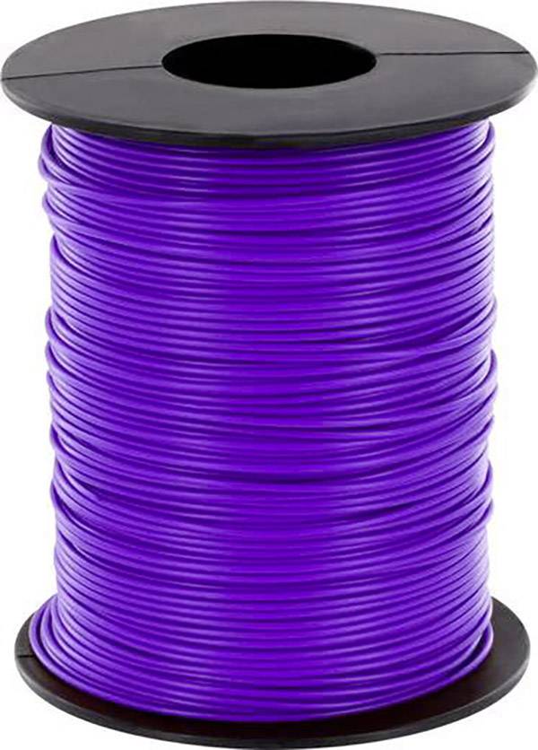 BELI-BECO L125VI25 Litze 1 x 0.25 mm² Violett 25 m
