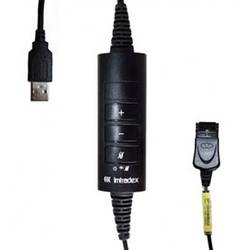 Image of Imtradex AK-4 USB PLX-QD Telefon-Headset-Kabel Schwarz