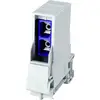 Telegärtner 100022789 Anschlussdose IP44, CAT 6a 100022789 Tragschienen-Outlet Grau 1 St.