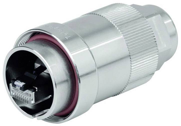 Telegärtner 100007387 TOC plug set 8P8C straight IP68 metal 1pc