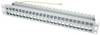 Telegärtner 100021494 48 Port Netzwerk-Patchpanel 483 mm (19") CAT 6a 1 HE Lichtgrau (RAL 7035) Unbestückt