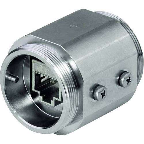 Telegärtner 100007390 AMJ Kupplung K, IP68 100007390 RJ45 Kupplungsgehäuse Metall 1 St.