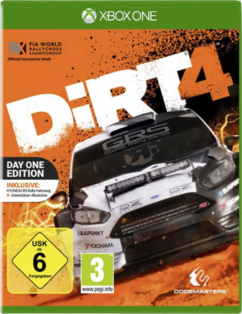 Dirt 4 day one edition xbox one usk 6 kaufen
