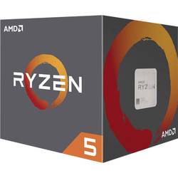 Image of AMD Ryzen™ 5 2600X 6 x 3.6 GHz Hexa Core Prozessor (CPU) WOF Sockel (PC): AMD AM4 95 W