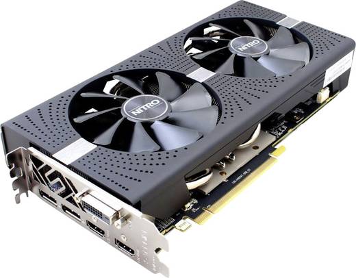grafikkarte sapphire amd radeon rx 580 nitro 4 gb gddr5 ram pcie x16 hdmi dvi displayport