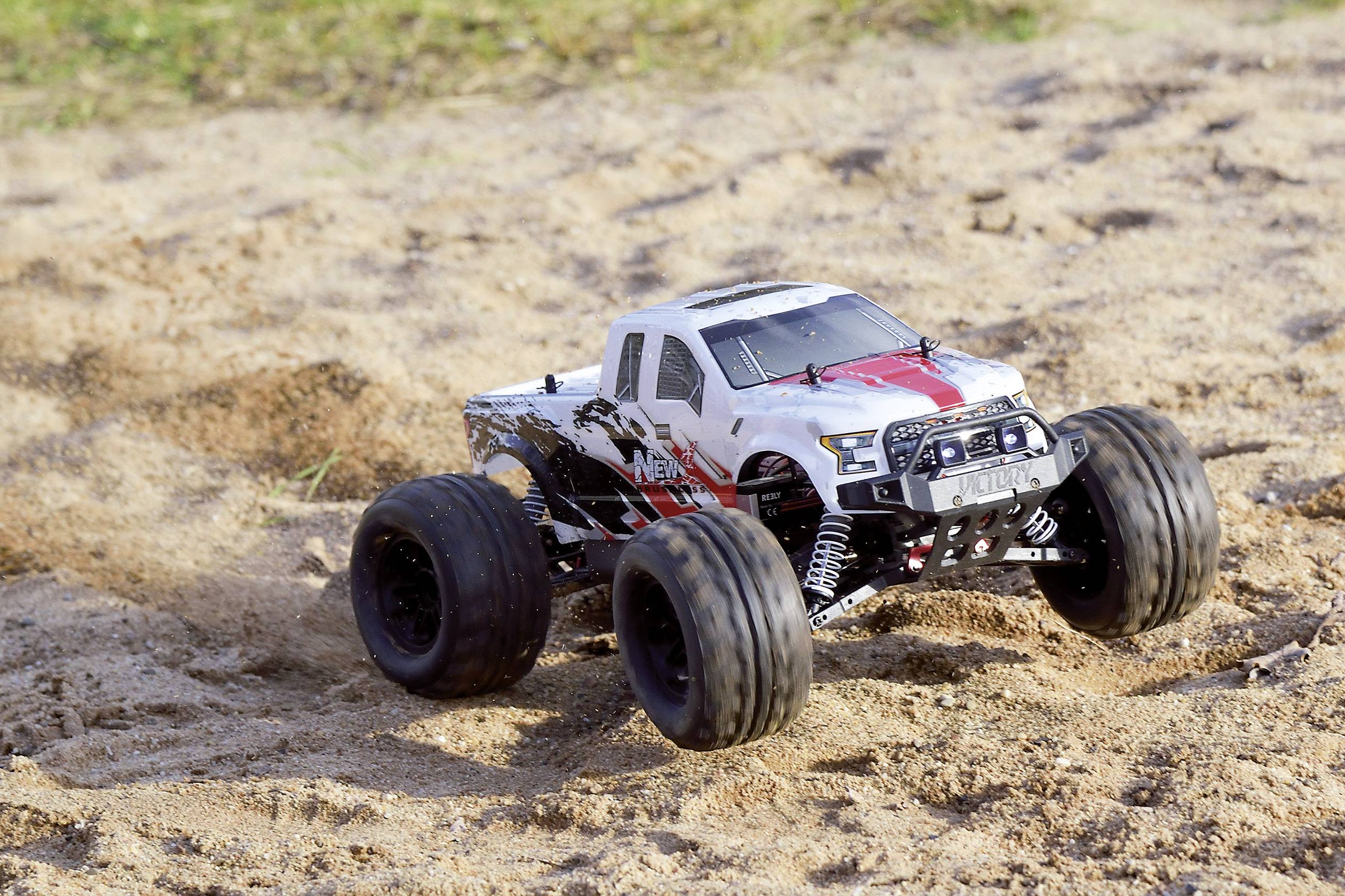 Reely NEW1 Brushless 1:10 RC Modellauto Elektro Monstertruck Allradantrieb (4WD) 100% RtR 2,4 GHz inkl. Akku, Ladegerät -3