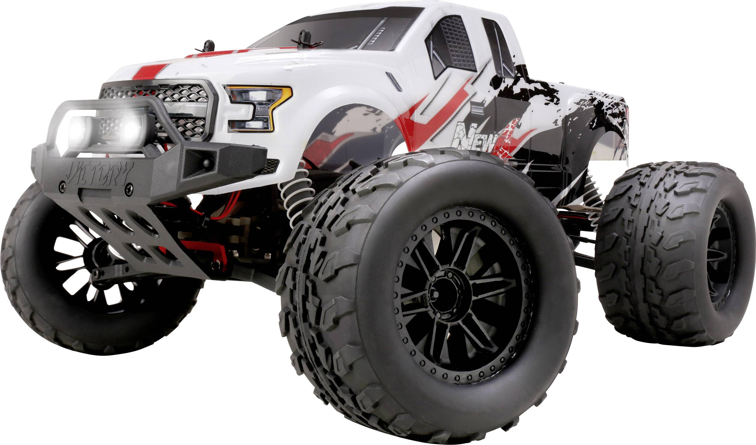 Reely NEW1 Brushless 1:10 RC Modellauto Elektro Monstertruck Allradantrieb (4WD) 100% RtR 2,4 GHz inkl. Akku, Ladegerät -11