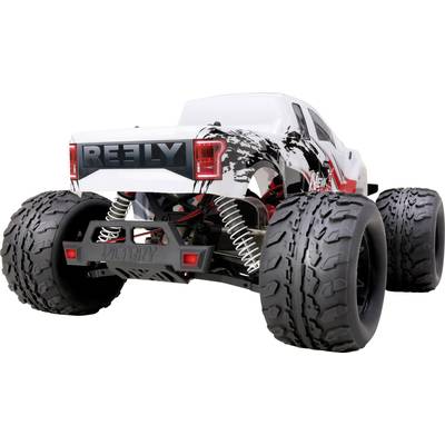 Reely NEW1 Brushless 1:10 RC Modellauto Elektro Monstertruck Allradantrieb (4WD) 100% RtR 2,4 GHz inkl. Akku, Ladegerät -12