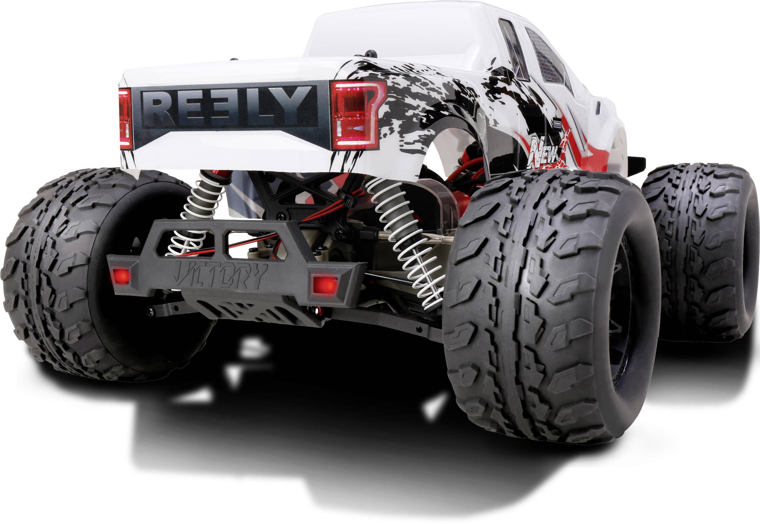 Reely NEW1 Brushless 1:10 RC Modellauto Elektro Monstertruck Allradantrieb (4WD) 100% RtR 2,4 GHz inkl. Akku, Ladegerät -14