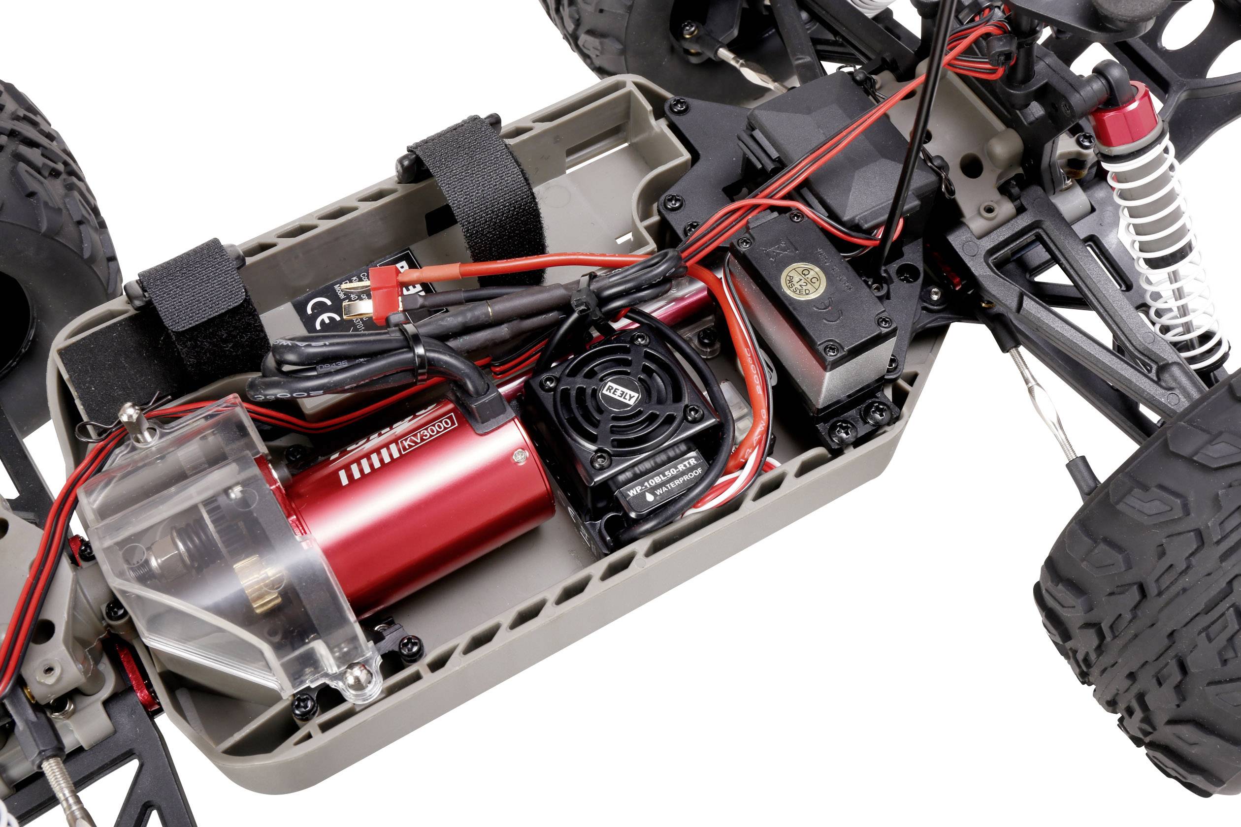 Reely NEW1 Brushless 1:10 RC Modellauto Elektro Monstertruck Allradantrieb (4WD) 100% RtR 2,4 GHz inkl. Akku, Ladegerät -16