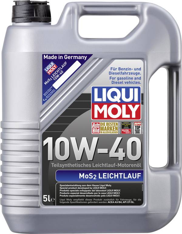 Liqui Moly 10W-40 1092 Motoröl 5 l