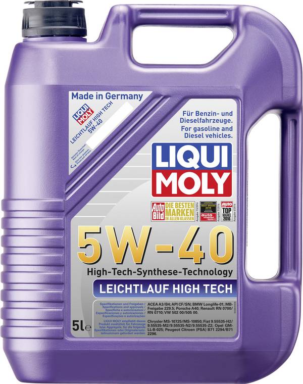 Liqui Moly 5W-40 3864 Motoröl 5 l