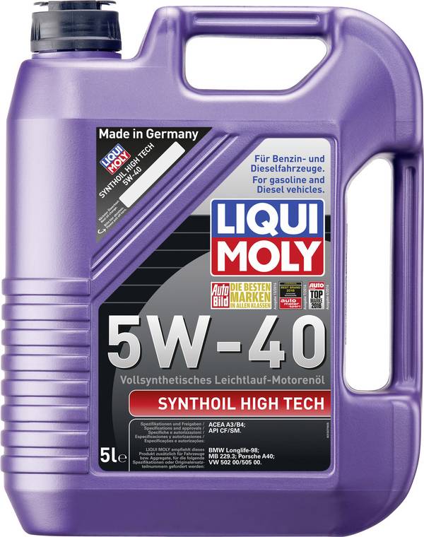 Liqui Moly 5W-40 1307 Motoröl 5 l