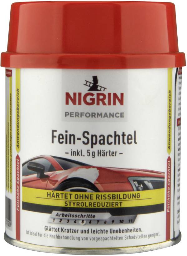 NIGRIN Performance 72112 Fein-Spachtel 250 g
