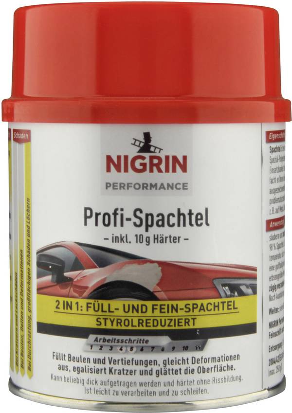 NIGRIN Performance 72115 Fein-Spachtel 500 g