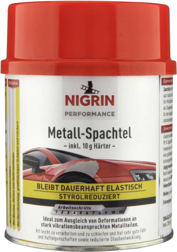 NIGRIN Performance 72116 Metall-Spachtel 500 g
