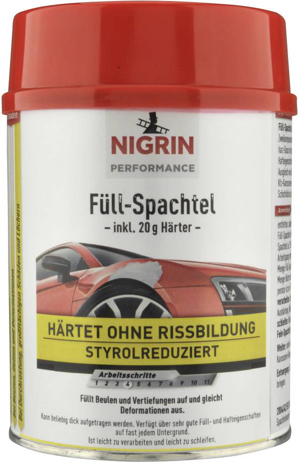 NIGRIN Performance 72111 Füll-Spachtel 1 kg