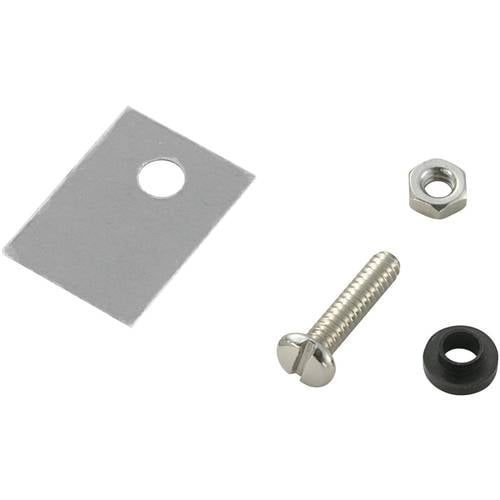 TRU COMPONENTS TC-A18-9B Montagematerial-Set für Halbleiter (L x B) 18 mm x 13 mm Passend für (Gehäuseart (Halbleiter)) ...